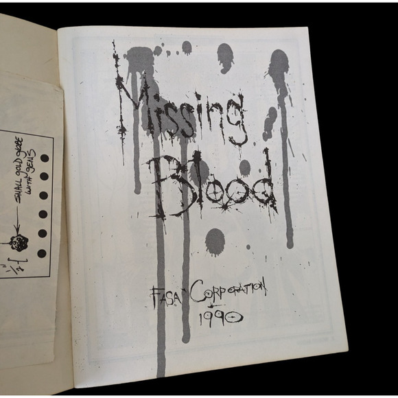 Shadowrun Lot of 7 Sourcebooks Unleash Your Inner Abilities Missing Blood 1990 - Picture 16 of 16